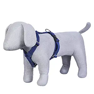 Pets Like Dog Spun Poly Full Harness Navy Blue(Medium)