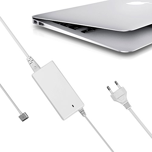 AURSEN 45W 60W 85W MagSafe 2 Netzteil Ladegerät für Apple Macbook, T Form, ersatz Adapter, Weiß