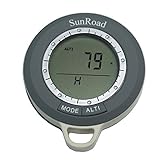 Digital Altimeter with altitude history, Barometer, Compass, Thermometer, Weather Forecaster with digital clock