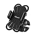 Price comparison product image Ryaco - Bike Mount Handlebar Holder for Smartphone, Universal Cradle Clamp Adjustable Bicycle Motorbike Bracket Mount Frame with Rubber Strap for Smartphone GPS with 3.5-6.3 inch Screens