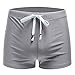 Produktbild JKLEUTRW Herren Shorts Männer Hawaii Reine Farbe Schnelltrocknend Beachshorts Endurance Sport Jogginghose Slim Bequemes Bodybuilding Trainingsshorts Endurance Badeshorts
