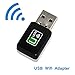 Price comparison product image XINGDONGCHI High Speed Internet Network Mini Wireless USB Adapter 300 Mbps Wifi Dongle for Pc Windows XP / Vista / 7 / 8 / 8.1 / 10 (32/64bits) Mac OS10.6-10.10 (Wifi Usb Adapter 300Mbps Mini)