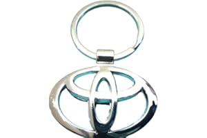 prodigital Llavero con logo de Marcas de coche de acero cromado – Llavero resistente e inalterable