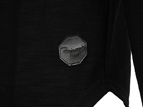 PROJECT X Herren Langarmshirt Schwarz