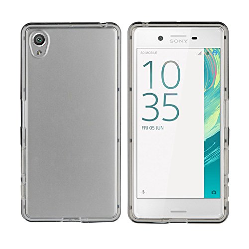 TBOCÂ® Pack: Transparent Gel TPU HÃ¼lle + Hartglas Schutzfolie fÃ¼r Sony Xperia X (F5121) - Sony Xperia X Dual (F5122) - UltradÃ¼nn Flexibel SilikonhÃ¼lle. Panzerglas Displayschutz in Kristallklar in Premium QualitÃ¤t.