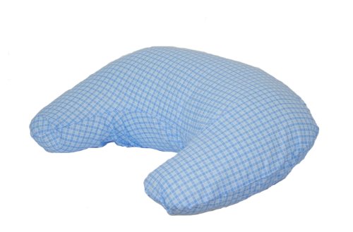 ? CUTE ? BABY FEEDING PILLOW ? (8 - Checkered blue)