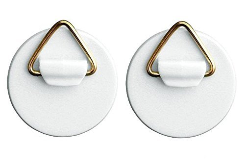 2 Bilderhaken Wandtellerhalter Aufhänger selbstklebend 42 mm
