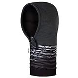 Protección solar UPF50+. Buff Tiger - Sudadera con Capucha para Hombre (Talla XXL), Color Gris