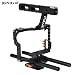 Produktbild Kamera Käfig Stabilisator, justierbarer Handaluminiumvideo Käfig Stabilisator mit Blitzschuh, für Sony A7 A7S A7R2