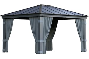 Palram Canopia Dallas 4300 Gartenpavillon-Vorhang-Set