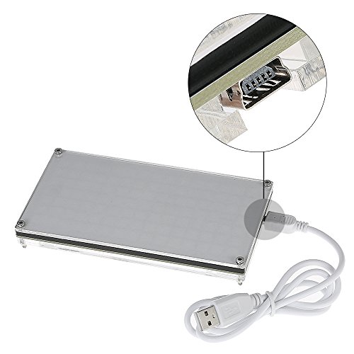 Anself DIY LED Digitaluhr Kit Dot Matrix Uhr mit Touch-Control Temperaturanzeige Datum Zeit - 6