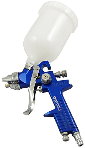 1,4mm HVLP H-827P Lackierpistole Spritzpistole + 2x Düsensatz 1,7mm & 2,0mm - 2