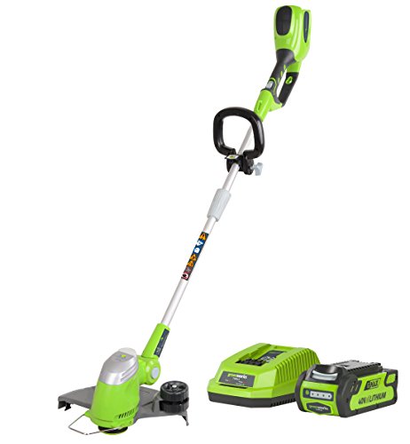 Greenworks Tools 21107VA 40V Akku-Rasentrimmer inklusive 2 Ah Akku und Ladegerät
