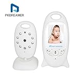 PKDREAMER Wireless Digital Video Baby Monitor Nachtsicht -Kamera, weiß