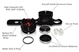 LED Fahrradbeleuchtung Akale Fahrradlampe Fahrradlicht Set inkl. Frontlichter und Rücklicht, Halterung, Zoombarer Effekt, 900 Lumen, 3 Licht-Modi für Berg-Radfahren, Camping und täglichen Gebrauch - 4