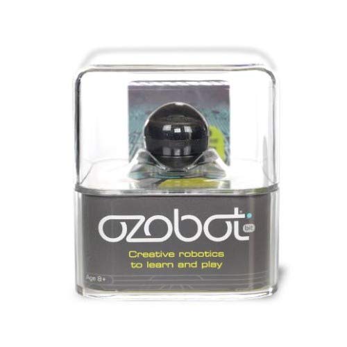 Ozobot- Robot OZ-bit-Black, Color Negro, 2.5 cm (OZO-020101-02)