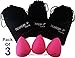 Original Teardrop Beauty Makeup Blender® Blending Foundation Sponge Buffer Puff Wedge PINK x 3