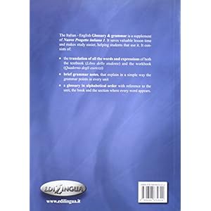 Progetto italiano. Vol. 1 glossario. Nuova edizion