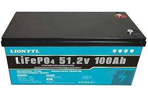 GENERIC LiFePO4 Battery 48V(51.2V) 100Ah Lithium leisure battery, Lithium Iron Phosphate Battery instead of car AGM or deep cycle batteries, for RV, Solar System,Boat, Marine, mobility scooter.