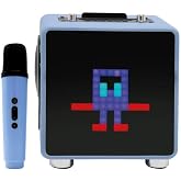Sunix 15W 11X11 Pixel Led Screen Karaoke Bluetooth Speaker Blue BTS-270