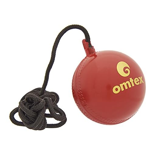 omtex Cricket Hanging Ball (HK Red) - Image 4
