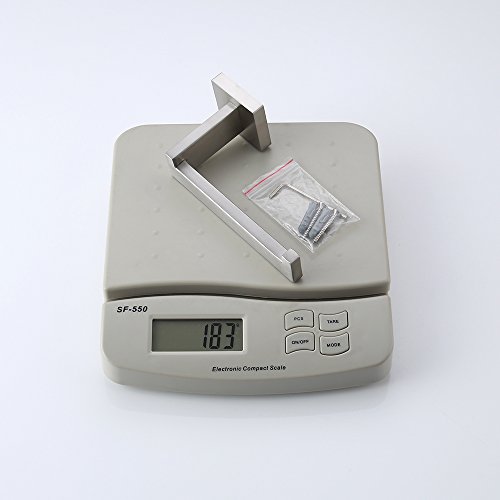 KES Bad-Serie Toilettenpapierhalter aus mattem Edelstahl WC-Papierrollenhalter ohne Deckel, 2PCS, Gebürsteter zur Wandmontage, A2570-2-P2 - 7