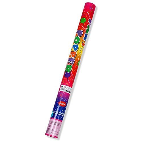 S/O 12er Pack Konfetti Shooter Bunt 60cm Konfetti Popper Kanone Kanonen 60 cm - 3
