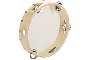 DANZA IN VETRINA Tamburello In Legno Con Pelliccia Naturale Con Campanelli Sonagli In Metallo Danza Classica Popolare Folcroristica Musica Spettacolo Teatro