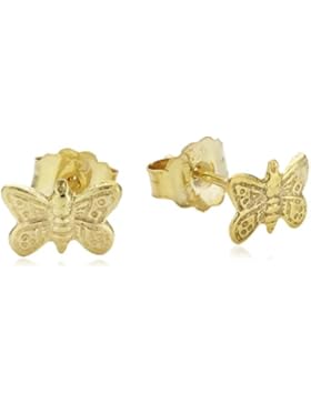 ZEEme Kinder-Ohrstecker 333 Gelbgold Schmetterling 216320007