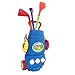 Produktbild Kinder Golf, Lommer 11Pcs Golf Kinder Set mit 3 Golfschläger, 2 Löcher, 3 Bälle und 2 Flaggen Drinnen Draußen Golf Sports Toy Set für Kinder (Blau)