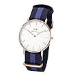 Daniel Wellington Damen-Armbanduhr Classic Swansea Lady Analog Quarz Nylon 0504DW from Daniel Wellington