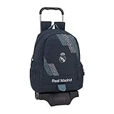 Licencia oficial. Safta- Mochila Y Carro Real Madrid,, Unica (611834313)