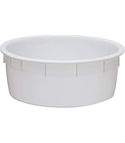 Mastello Tondo ICS In Polietilene Nero - 285x285x55 Cm, Impilabile - Foto 10