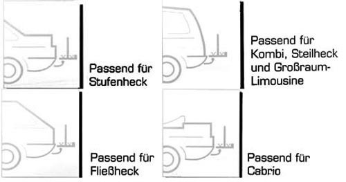 Menabo Race 3 Heckträger Fahrradträger für Anhängerkupplung abschließbar 3 Räder klappbar mit Quick-Stop - 3