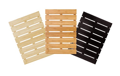 Ridder 21107211 Holzvorlegerost, Saunamatte, ca. 38 x 72 cm, Grating, natur - 4