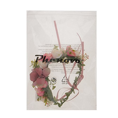 OULII Blumenkranz Blumenkrone Boho für Festival Hochzeit - 7