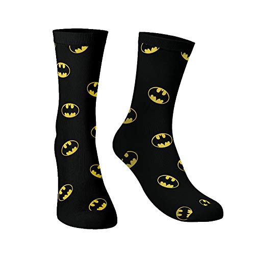 The Souled Store Unisex Combed Cotton Nylon Spandex Elastane and Printed Batman Classic Logo Pattern Socks (Multicolour, Medium) RS.264 (45.00% Off) - Amazon The Souled Store Unisex Combed Cotton Nylon Spandex Elastane and Printed Batman Classic Logo Pattern Socks (Multicolour, Medium) RS.264 (45.00% Off) - Amazon