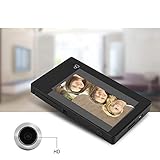 Tangxi Visionneuse d'intérieur,LCD TFT Couleur de 4,3 Smart Caméra de Judas Numérique 145 ° Grand Angle HD Visuelle d'oeil de Chat électronique