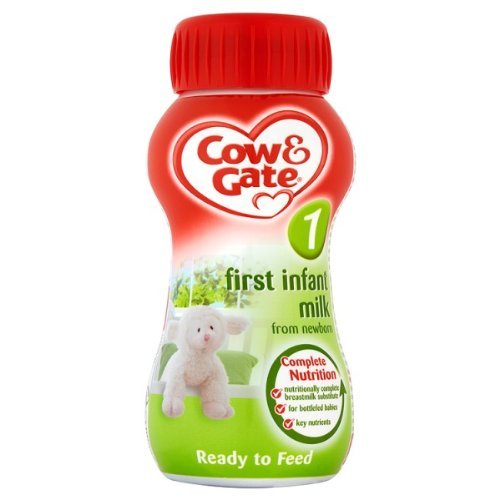 Cow & Gate First Infant Milk from Newborn - 2 x 12 x 200ml