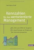 Image de Kennzahlen für das wertorientierte Management: ROI, EVA und CFROI im Vergleich. Ein neues Konzept zur Steigerung des Unternehmenswertes