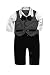 Baby Boy Formal Wedding Tuxedo 1pc Waistcoat Suit (0-3 Month)