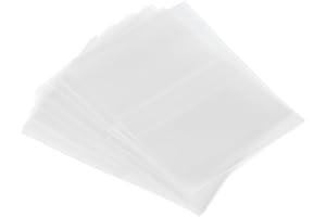 ‎PATIKIL PATIKIL 65x60mm PVC Perforierte Schrumpfbänder, 500 Stück Schrumpffolie für Flaschen, Gläser, Dosen und Dosen passend für Kappe mit Durchmesser 1,22 bis 1,5", Transparent