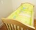 5 PIECE BABY NURSERY BEDDING SET (Cot Bed bumper 120 x 60 cm ; 360cm Long) - Safari / Jungle