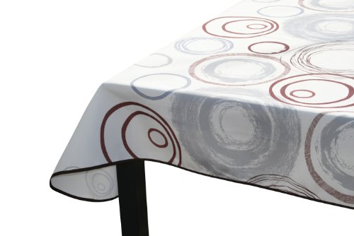 khevga Gartentischdecke "Trendy", 240 x 148cm, wetterfest/abwaschbar, creme