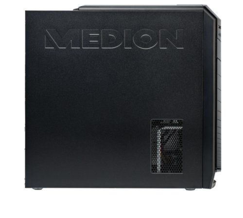 MEDION AKOYA E2049 DR PC System (Intel i3, 3,6GHz, 1TB HDD, 4GB RAM, Intel HD, Windows 8.1, DVD-/CD-Brenner, WLAN, Multikartenleser) schwarz - 2