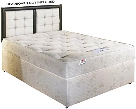 Bed Centre Double Balmoral Orthopaedic Divan Bed with 4 Draws and No Headboard
