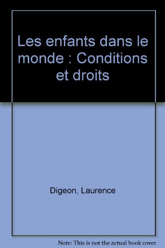 couverture de : Les enfants dans le monde