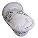 Izziwotnot Humphrey's Corner Sketchbook Baby Girl Wicker Moses Basket (White)