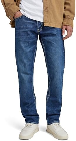 G-STAR Mosa Straight Jeans Uomo, Blu (Faded Atlantic Ocean D23692-c052-g119), 38W / 36L