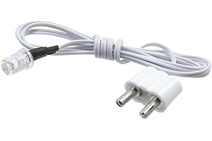 ‎WITTKOWARE WITTKOWARE Zubehör zur Krippen-/Puppenstuben-Elektrifizierung (LED konkav, 3,5V, warmweiß, mit Kabel & Stecker)